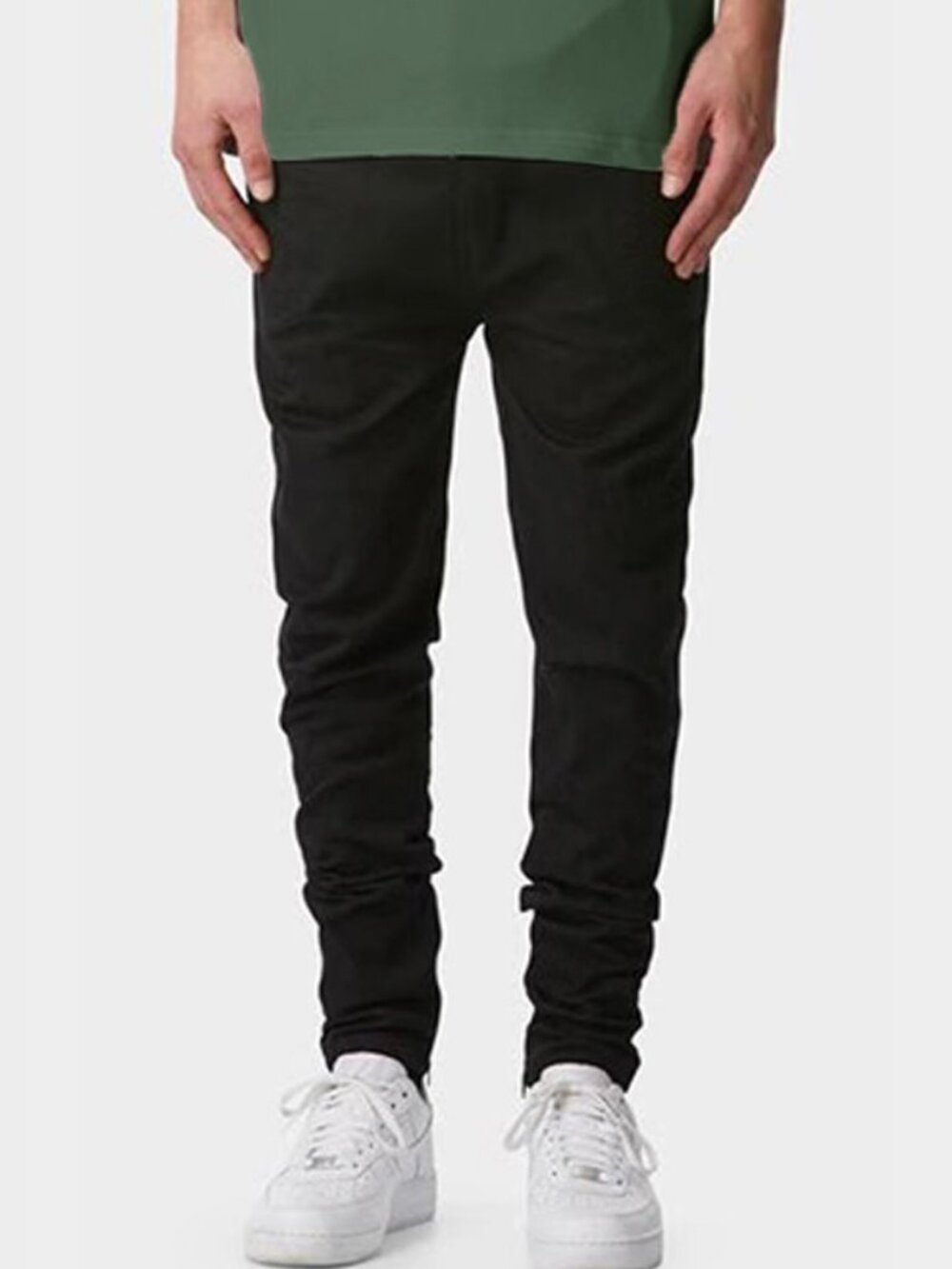 I Love Ugly Zespy Drawstring Ankle Zip Pants